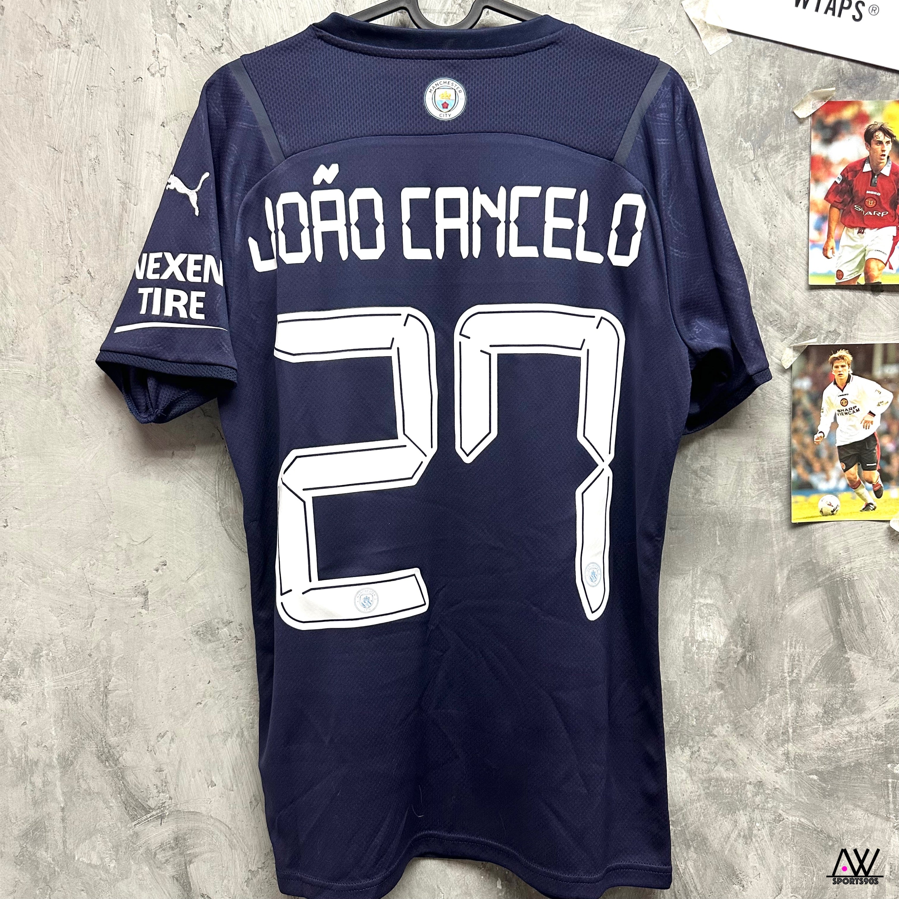 JOÃO CANCELO #27 Manchester City Home Jersey 2021/22 By Puma