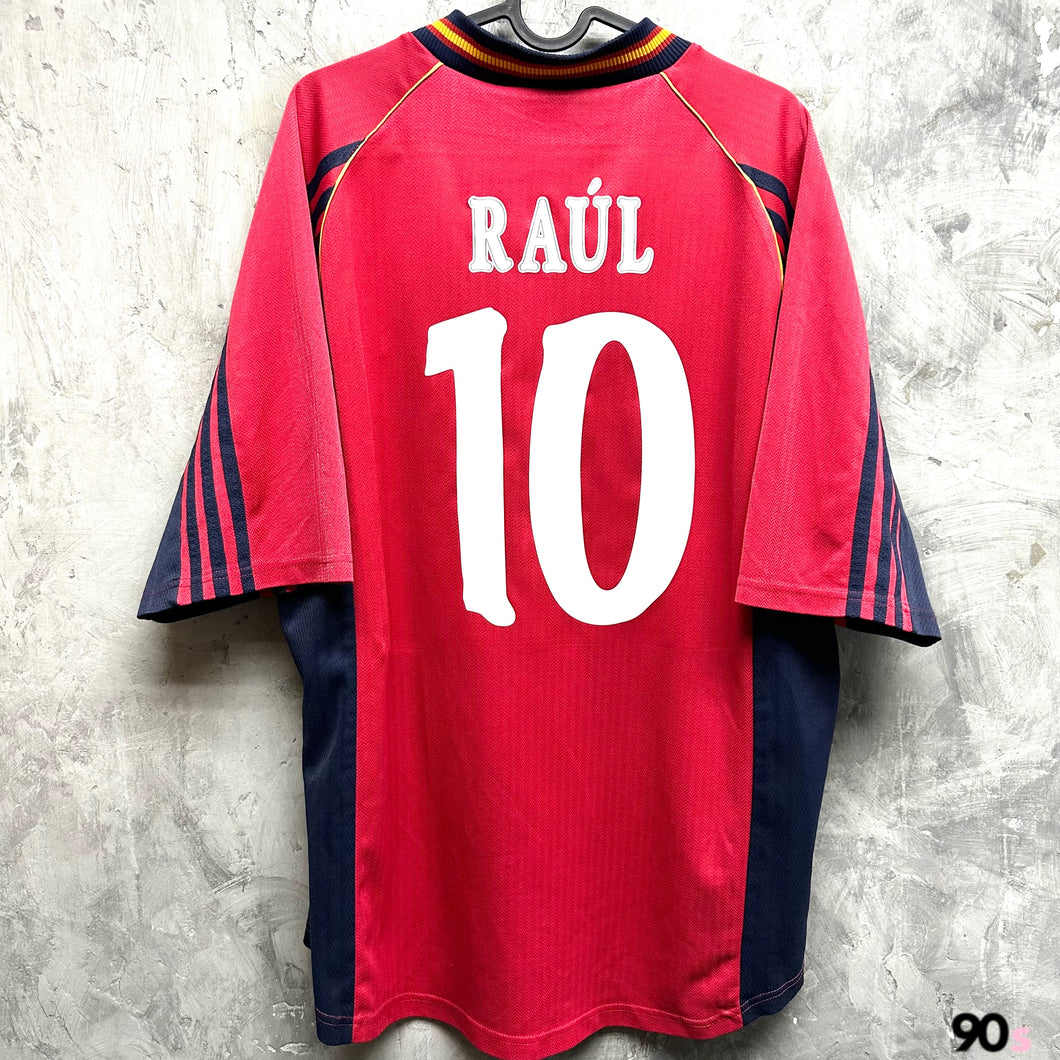 1998-99 西班牙｜主場｜#10 魯爾｜85% New｜L｜1998-99 Spain Home #10 Raul ( L )