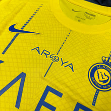 將圖片載入圖庫檢視器 2023-24 艾納斯｜主場｜#7 C朗拿度｜BNWT｜2023-24 Al Nassr Home #7 Ronaldo ( Multiple Sizes )
