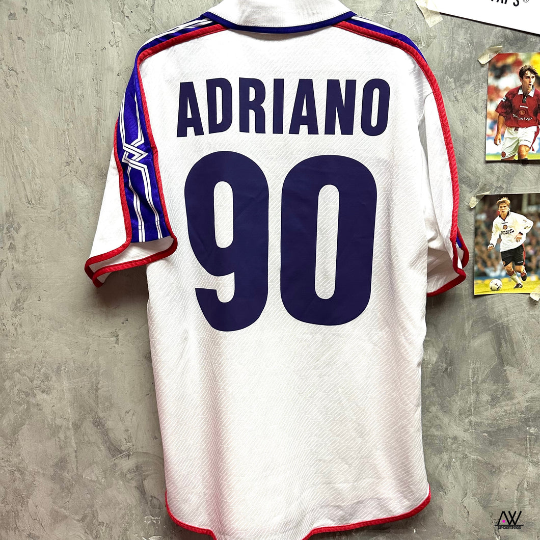 2001-02 費倫天拿｜作客｜#90 阿祖安奴｜95% New｜JP L｜2001-02 Fiorentina Away #90 Adriano ( JP L )