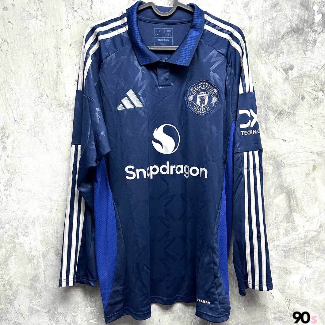 2024-25 曼聯｜作客長袖｜BNWT｜2024-25 Manchester United Away L/S ( Multiple Sizes )