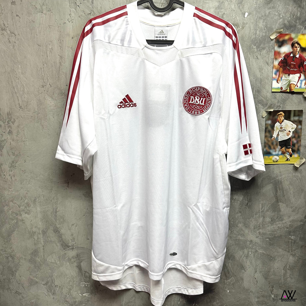 2004-06 丹麥｜作客｜球員版｜BNWT｜L｜2004-06 Denmark Away Player ( L )