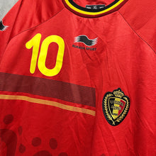 將圖片載入圖庫檢視器 2014-15 比利時｜主場｜#10 夏薩特｜95% New｜XL｜2014-15 Belgium Home #10 E.Hazard ( XL )
