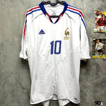 將圖片載入圖庫檢視器 2004-06 法國｜作客｜#10 施丹｜90% New｜XL｜2004-06 France Away #10 Zidane ( XL )
