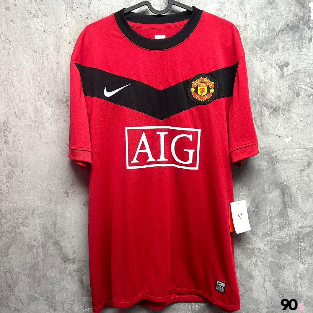 2009-10 曼聯｜主場｜更衣室球員版｜BNWT｜XL｜2009-10 Manchester United Home Player Issue ( XL )