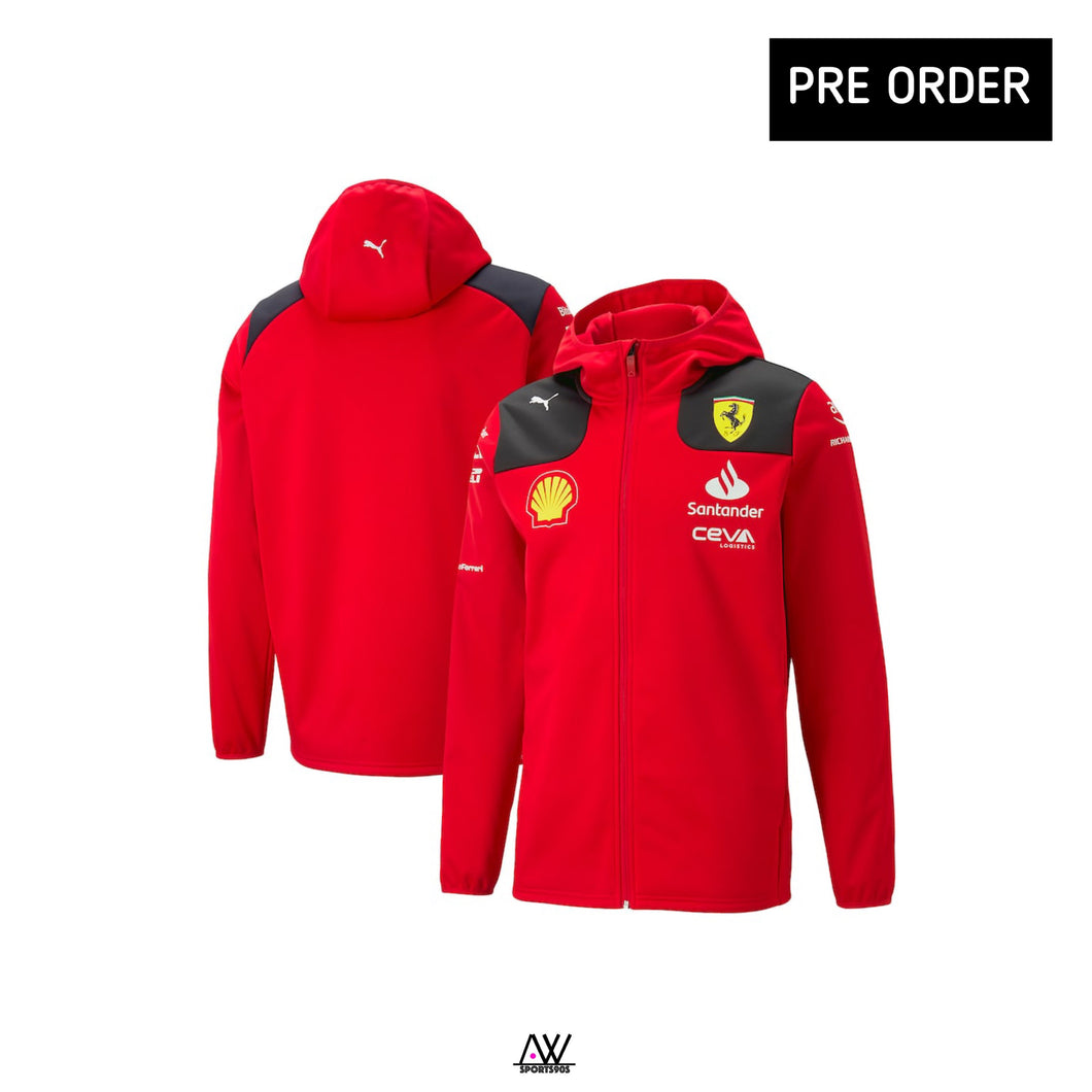 《 F1 系列 》Scuderia Ferrari 2023 Team Softshell Jacket