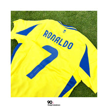 將圖片載入圖庫檢視器 2024-25 艾納斯｜主場｜#7 C朗拿度｜BNWT｜2024-25 Al Nassr Home #7 Ronaldo ( Multiple Sizes )
