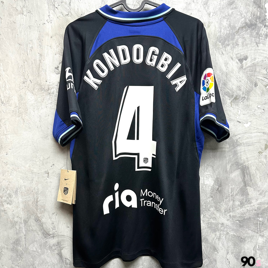 2022-23 馬德里體育會｜作客｜#4 干度比亞｜西甲 Full Set｜BNWT｜M｜2022-23 Atletico Madrid Away #4 Kondogbia La Liga Set ( M )