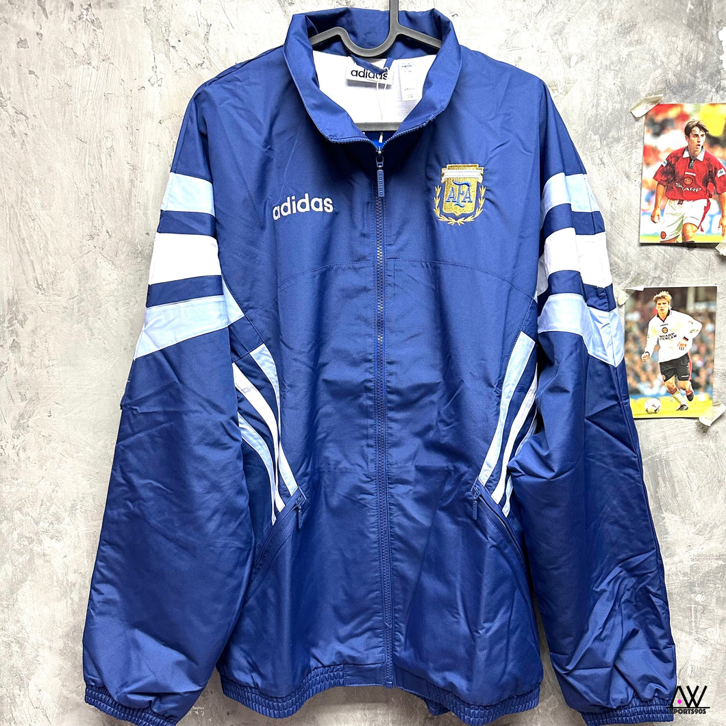 《原裝復刻》 1994 阿根廷｜x Adidas 原裝復刻練習外套｜BNWT｜1994 Argentina x Adidas OG Retro Jacket ( Multiple Sizes )