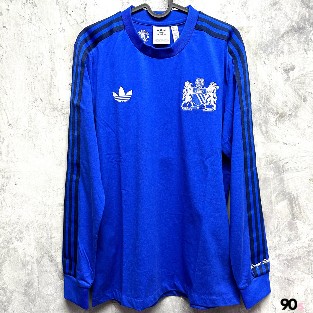 《原裝復刻》曼聯 x Adidas OG x 佐治貝斯長袖復刻｜BNWT｜2024 Manchester United x Adidas OG x George Best LS Shirt （ Multiple Sizes )