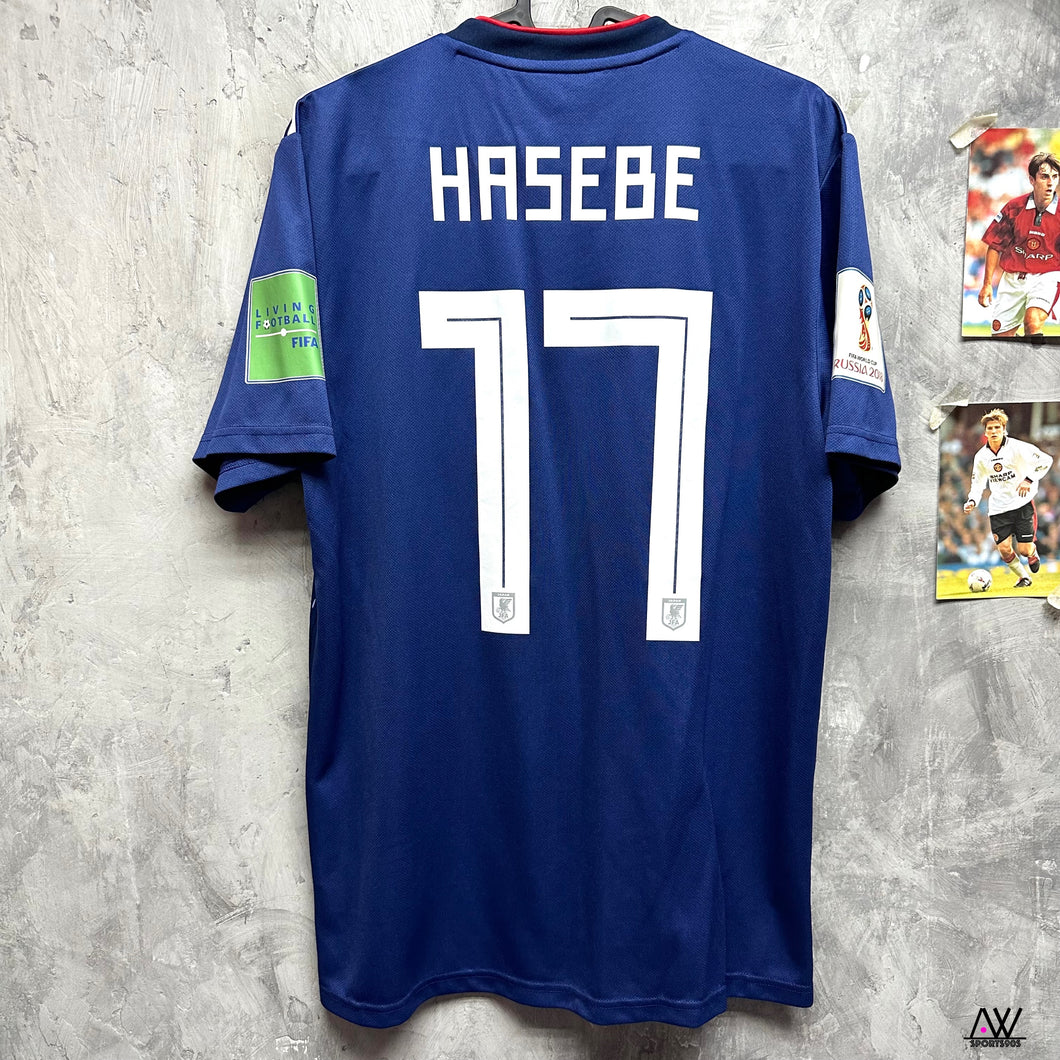 2018 日本｜主場｜#17 長谷部誠｜2018 世界盃 Set ｜95% New｜JP O｜2018 Japan Home #17 Hasebe World Cup 2018 ( JP O )