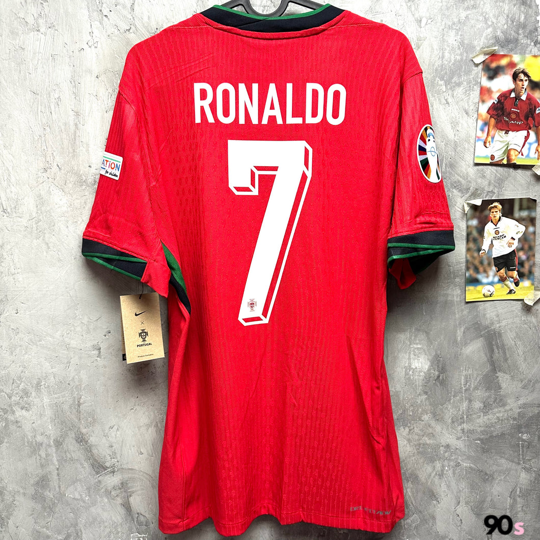 2024 葡萄牙｜主場｜球員版｜連原裝印字 + 2024 歐國盃  Full Set｜BNWT｜2024 Portugal Home ADV Match with Printing & EURO 2024 Set ( Multiple Sizes )