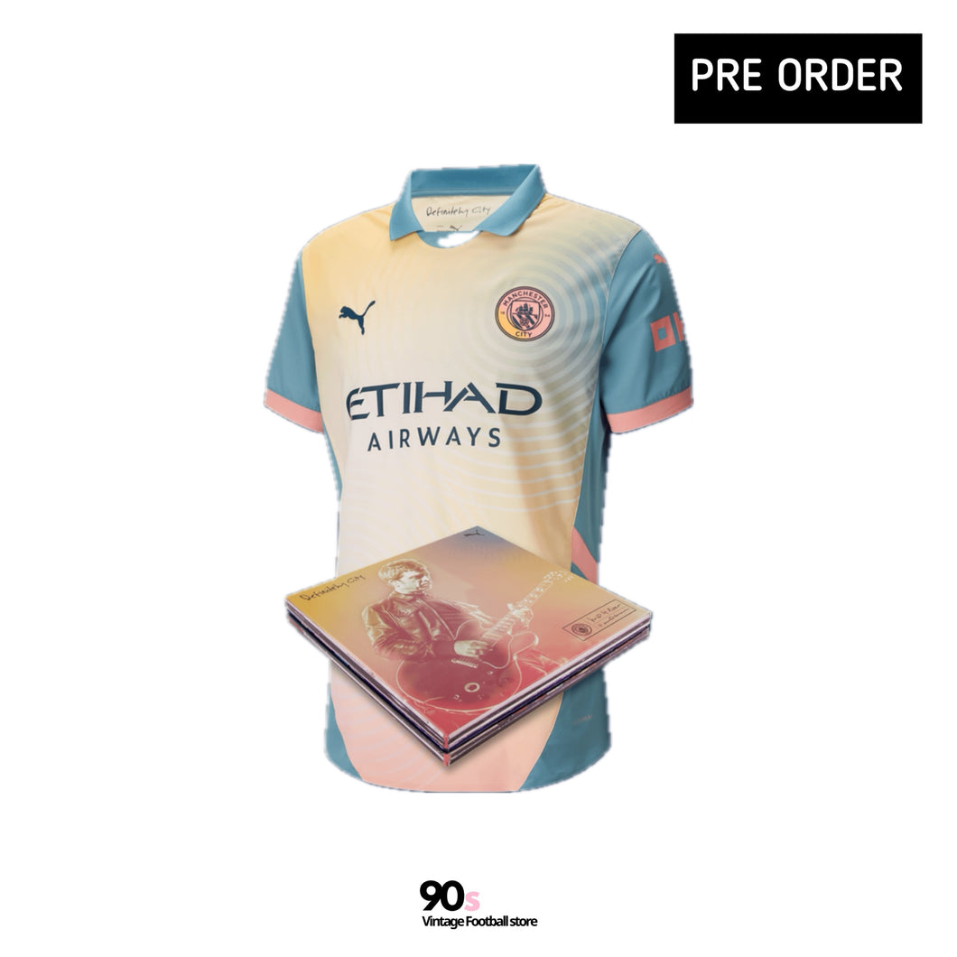 2024-25 曼城｜第四球衣｜球員版｜Box Set｜BNWT｜2024-25 Manchester City Fourth Authentic with Collector Box ( Multiple Sizes )