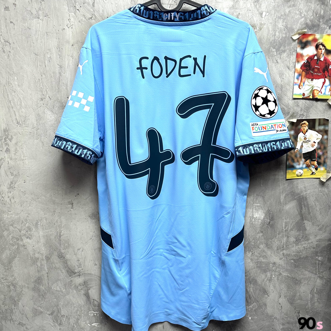 2024-25 曼城｜主場｜球員版｜Box Set｜BNWT｜2024-25 Manchester City Home Authentic Box Set ( Multiple Sizes )