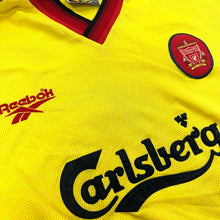 將圖片載入圖庫檢視器 1997-99 利物浦｜作客｜95% New｜L｜1997-99 Liverpool Away ( L )
