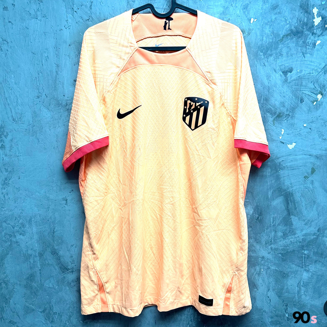 2022-23 馬德里體育會｜第二作客｜球員版｜95% New｜L｜2022-23 Atletico Madrid Third Authentic ( L )