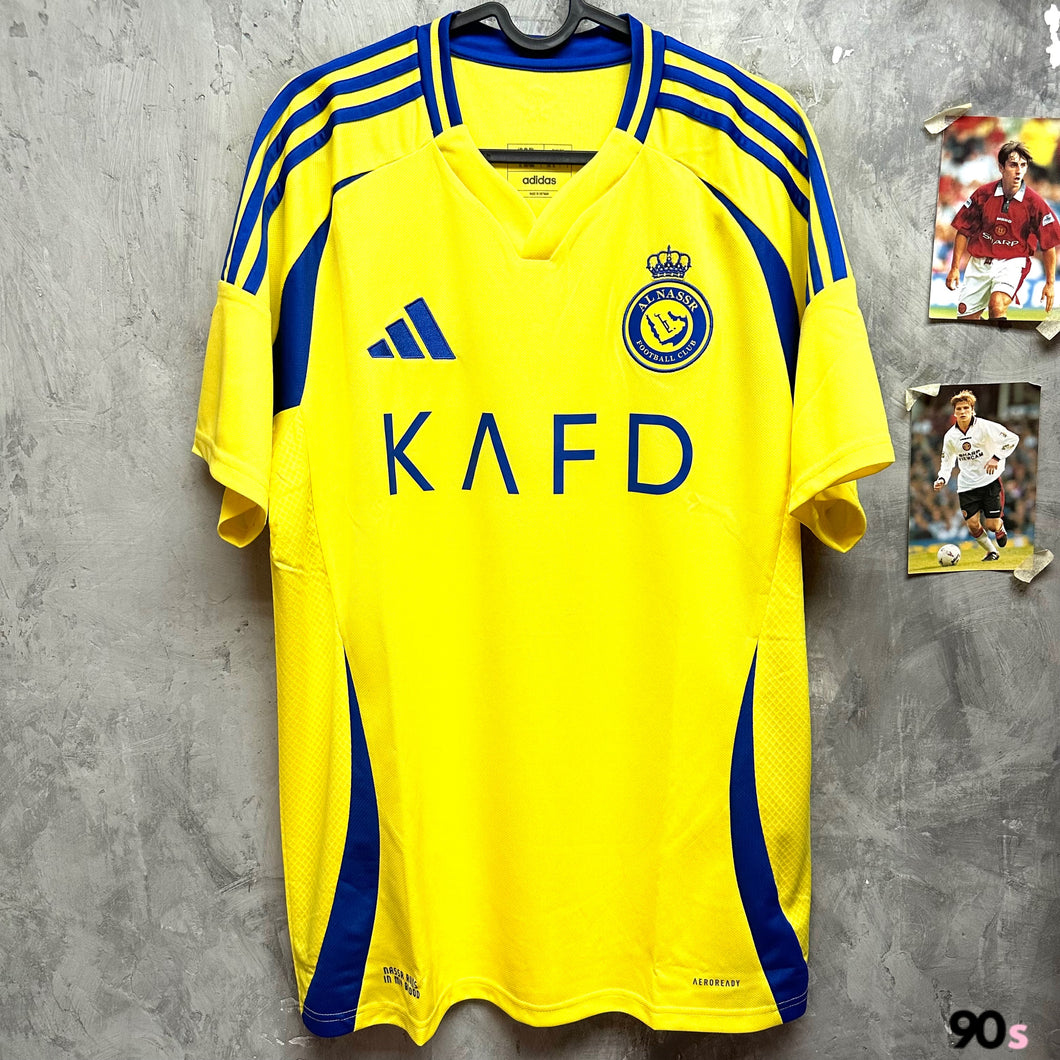 2024-25 艾納斯｜主場｜#7 C朗拿度｜BNWT｜2024-25 Al Nassr Home #7 Ronaldo ( Multiple Sizes )