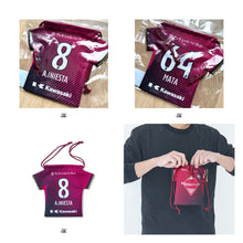 將圖片載入圖庫檢視器 神戶勝利船 #8 恩尼斯達球衣款索繩袋｜Vissel Kobe #8 Iniesta Bag
