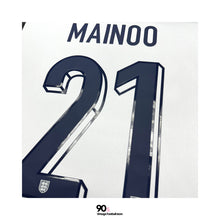 將圖片載入圖庫檢視器 2024-25 英格蘭｜主場｜#21 明奴｜BNWT｜2024-25 England Home #21 Mainoo ( Multiple Sizes )
