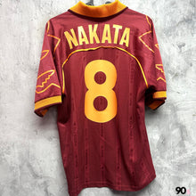 將圖片載入圖庫檢視器 1999-00 羅馬｜主場｜#8 中田英壽｜85% New｜M｜1999-00 Roma Home #8 Nakata ( M )
