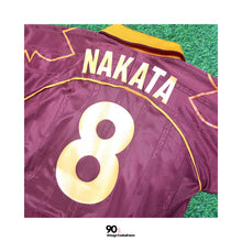 將圖片載入圖庫檢視器 1999-00 羅馬｜主場｜#8 中田英壽｜85% New｜M｜1999-00 Roma Home #8 Nakata ( M )
