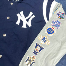 將圖片載入圖庫檢視器 《 Back To The 90s 》 紐約洋基冠軍棒球褸｜95% New｜L｜New York Yankees G-III Sports by Carl Banks Title Holder Full-Snap Varsity Jacket ( L )
