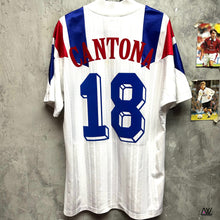 將圖片載入圖庫檢視器 1992-93 法國｜作客｜#18 簡東拿｜80% New｜M｜1992-93 France Away #18 Cantona ( M )
