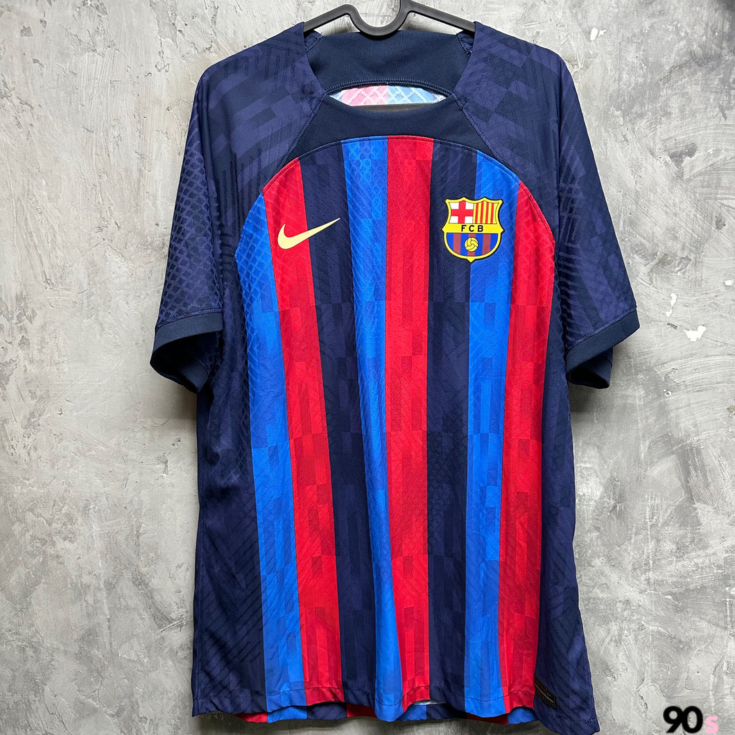 2022-23 巴塞隆拿｜主場｜球員版｜95% New｜L｜2022-23 Barcelona Home Authentic ( L )