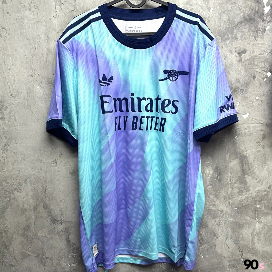 2024-25 阿仙奴｜第二作客｜球員版｜BNWT｜2024-25 Arsenal Third Authentic ( Multiple Sizes )