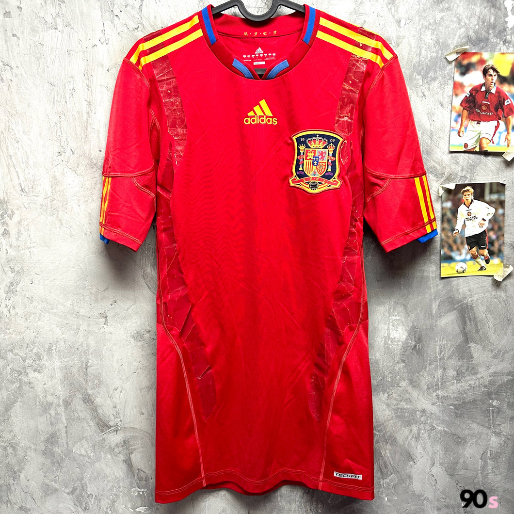 2010 西班牙｜主場｜球員版｜90% New｜M｜2010 Spain Home Techfit ( M )