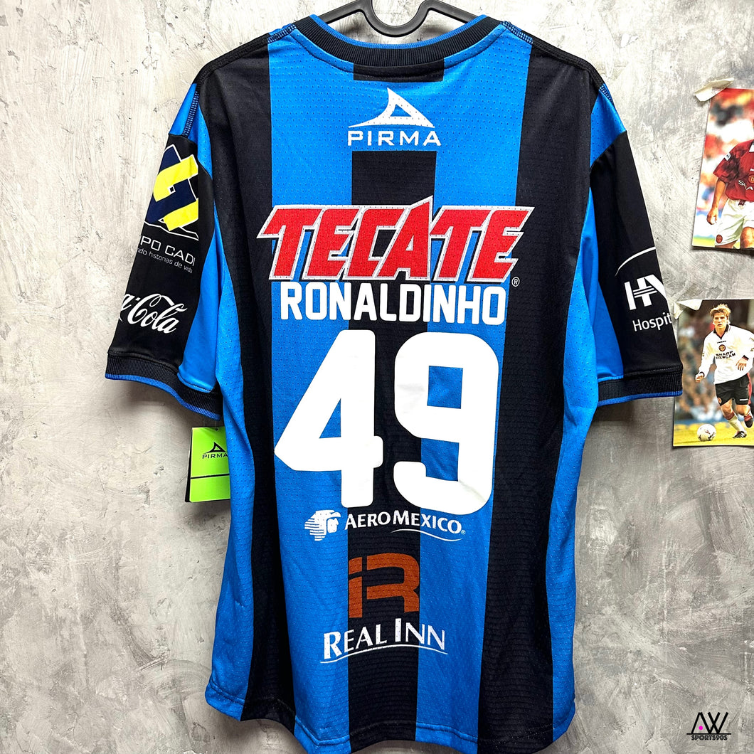 2014-15 克雷塔羅｜主場｜#49 朗拿甸奴｜BNWT ｜M｜2014-15 Querétaro Home #49 Ronaldinho ( M )