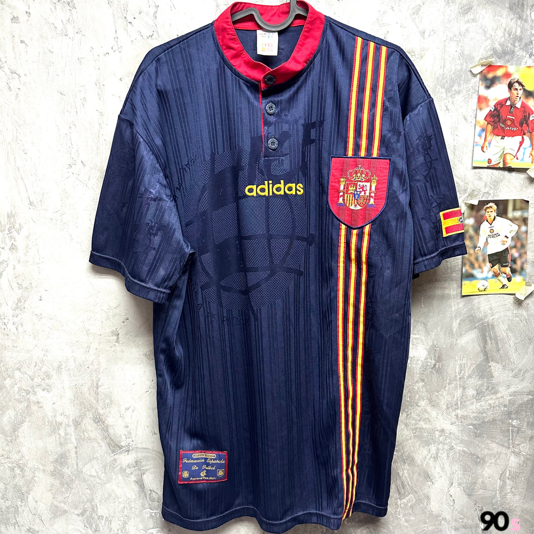 1996-98 西班牙｜作客｜90% New｜L｜1996-98 Spain Away ( L )