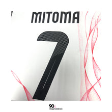 將圖片載入圖庫檢視器 《Official Printing &amp; Patches》 2024-25 日本｜作客印字｜2024-25 Japan Away Official Nameset
