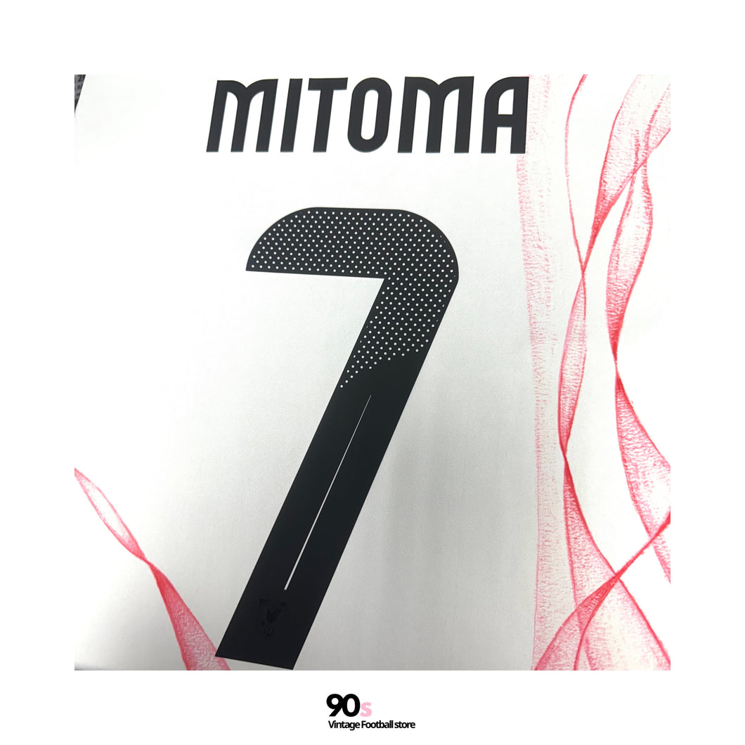 《Official Printing & Patches》 2024-25 日本｜作客印字｜2024-25 Japan Away Official Nameset