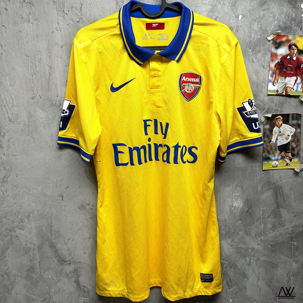 2013-14 阿仙奴｜第二作客｜更衣室球員版｜ U21 7號｜85% New｜L｜2013-14 Arsenal Third U21 Player Issue #7 ( L )