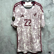 將圖片載入圖庫檢視器 2022-23 墨西哥｜作客｜#22 羅辛奴｜BNWT｜L ｜2022-23 Mexico Away #22 H.Lozano ( L )
