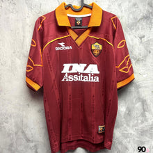 將圖片載入圖庫檢視器 1999-00 羅馬｜主場｜#8 中田英壽｜85% New｜M｜1999-00 Roma Home #8 Nakata ( M )
