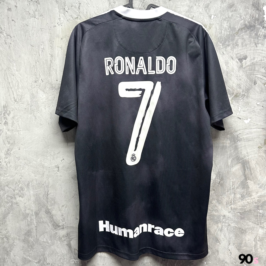 2020-21 皇家馬德里｜Humanrace｜#7 C朗拿度｜Humanrace 特別版印字｜95% New｜M｜2020-21 Real Madrid x Humanrace #7 Ronaldo ( M )