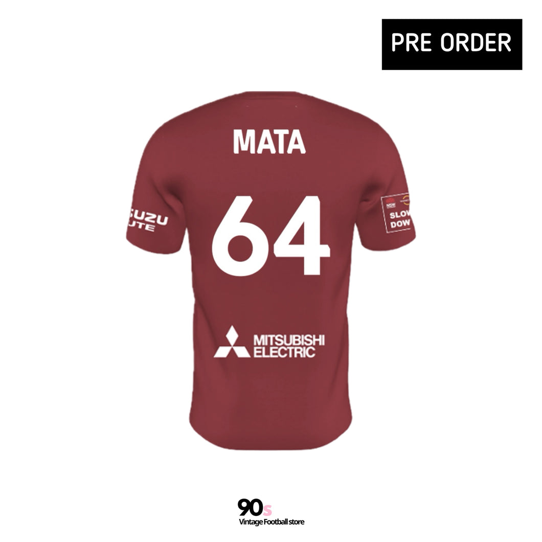 2024-25 西悉尼流浪者｜主場｜#64 馬達｜BNWT｜2024-25 Western Sydney Wanderers Home #64 Mata ( Multiple Sizes )