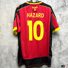 將圖片載入圖庫檢視器 2012-13 比利時｜主場｜#10 夏薩特｜95% New｜XL｜2012-13 Belgium Home #10 E.Hazard ( XL )
