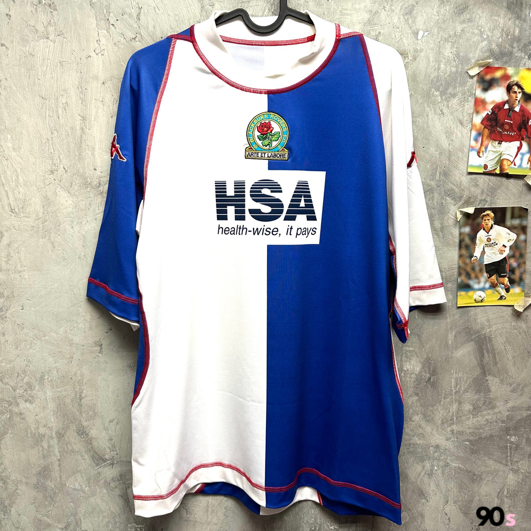 2003-04 布力般流浪｜歐洲賽主場｜BNWT｜L｜2003-04 Blackburn Rovers European Home ( L