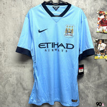 將圖片載入圖庫檢視器 2014-15 曼城｜主場｜球員版｜BNWT｜L｜2014-15 Manchester City Home Authentic ( L )
