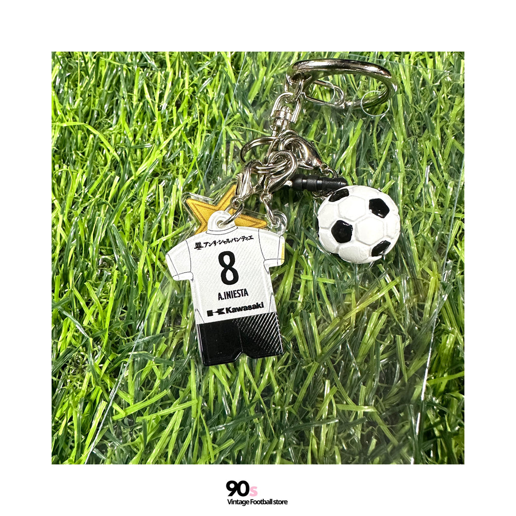 神戶勝利船 #8 恩尼斯達鎖匙扣｜Vissel Kobe #8 Iniesta Keychain