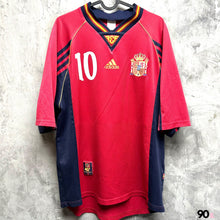 將圖片載入圖庫檢視器 1998-99 西班牙｜主場｜#10 魯爾｜85% New｜L｜1998-99 Spain Home #10 Raul ( L )
