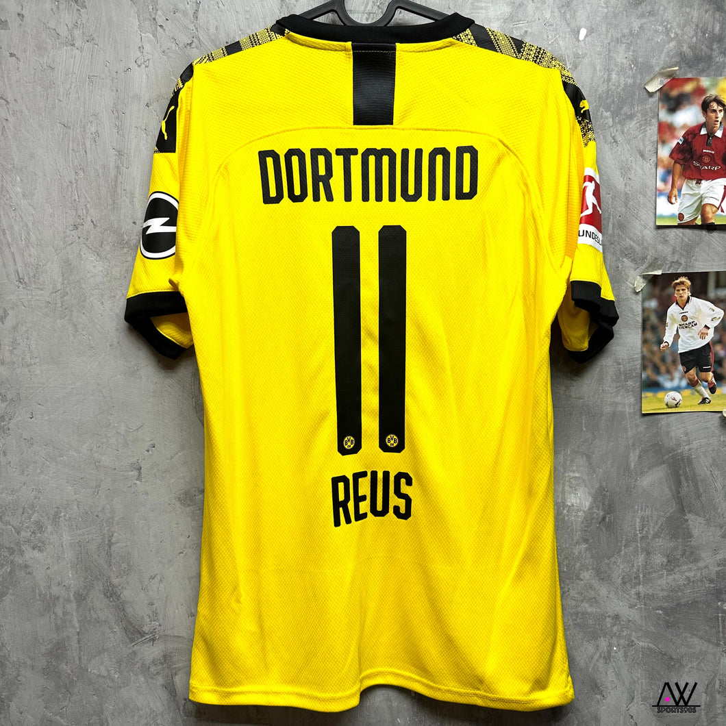 2019-20 多蒙特｜主場｜球員版｜德甲 Full Set｜#11 萊斯｜BNWT｜M｜2019-20 Dortmund Home Authentic #11 Reus Bundesliga Set ( M )