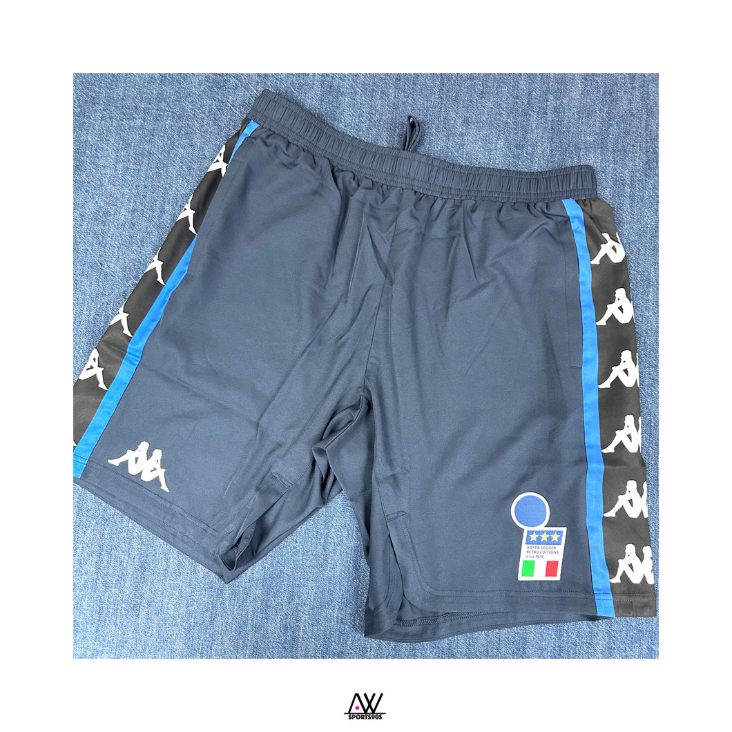 《原裝復刻》 2000 意大利｜ x Kappa 原裝復刻練習短褲｜BNWT｜2000 Italy x Kappa Official Retro Training Shorts ( Multiple Sizes )