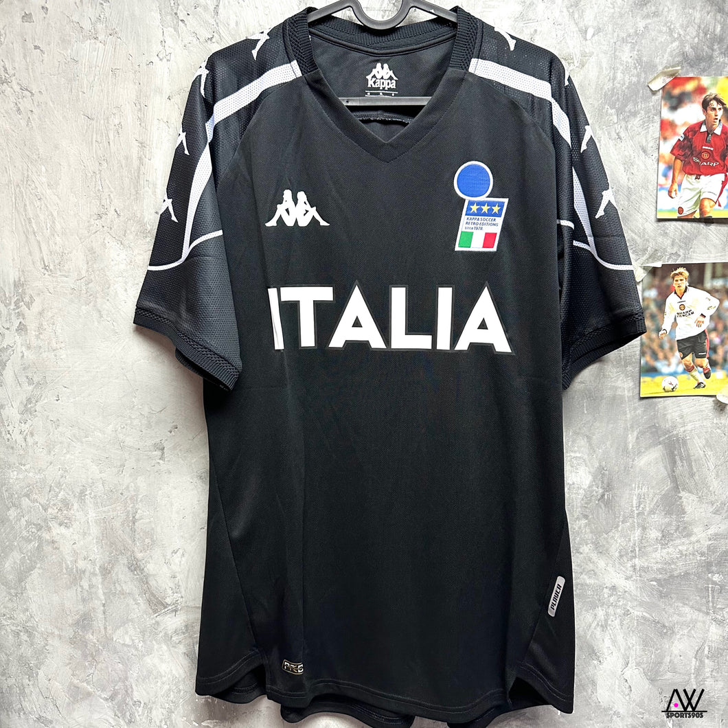 《原裝復刻》2000 意大利｜ x Kappa 原裝復刻 Training ｜黑色｜BNWT｜2000 Italy x Kappa Official Retro Training Black ( Multiple Sizes )