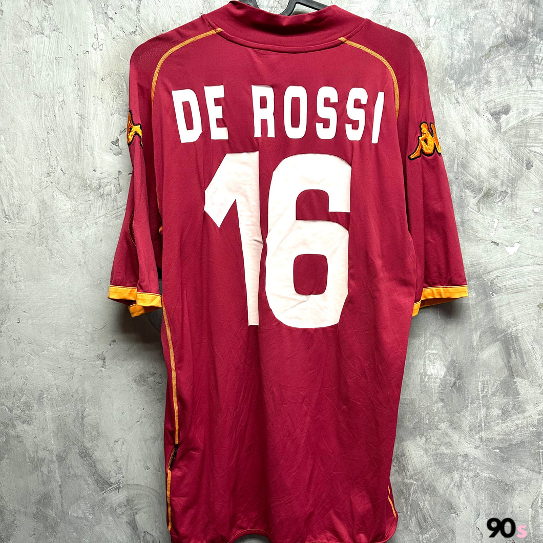 2008-09 羅馬｜主場｜#16 迪羅斯｜80% New｜L｜2008-09 Roma Home #16 De Rossi （ L )