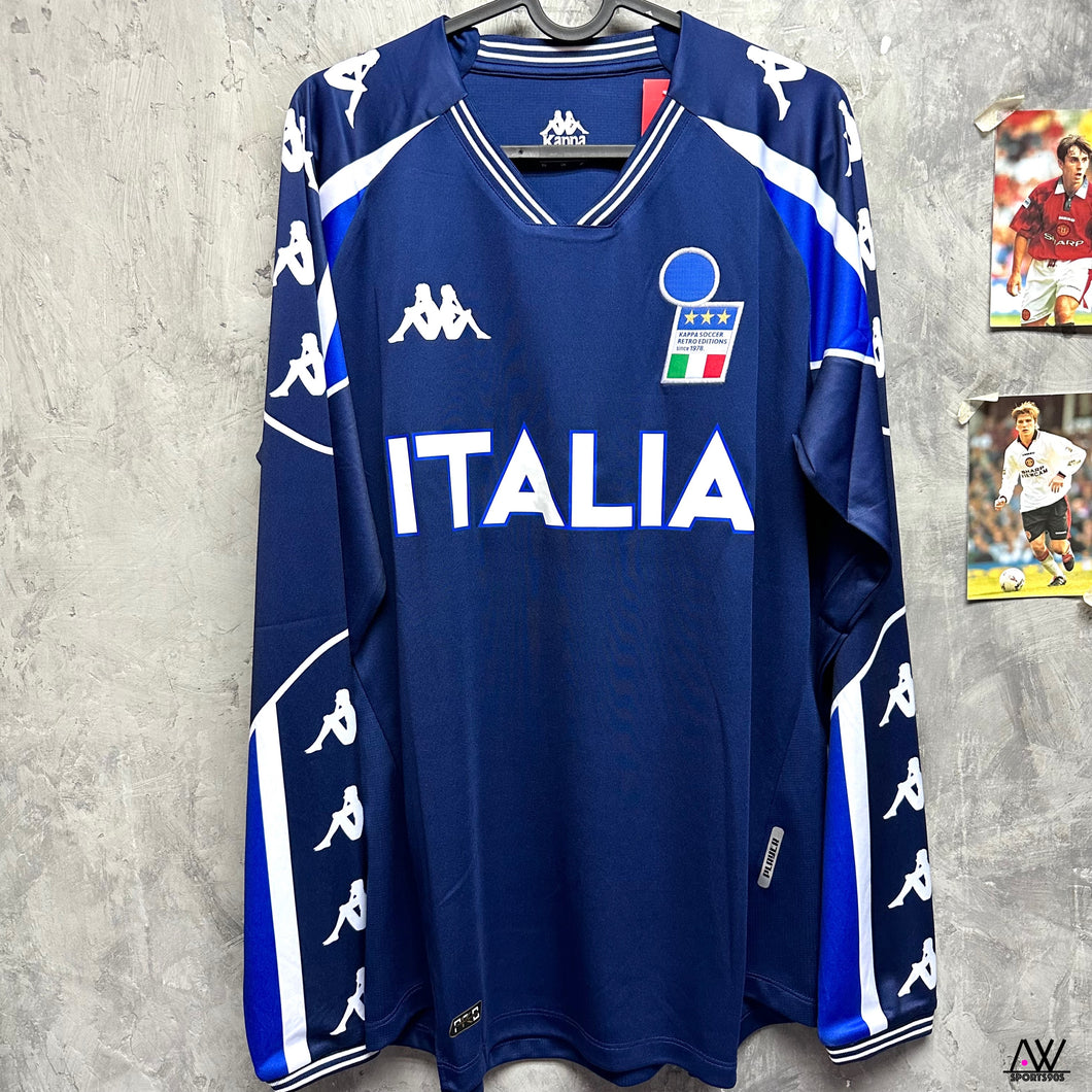 《原裝復刻》 2000 意大利｜x Kappa 原裝復刻長袖Training｜BNWT｜2000 Italy x Kappa Official Retro Training L/S ( Multiple Sizes )