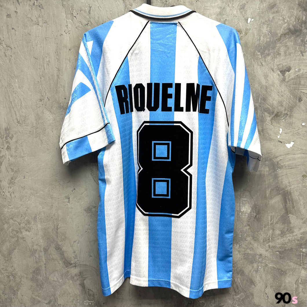 1996-97 阿根廷｜主場｜#8 列基美｜90% New｜M｜1996-97 Argentina Home #8 Riquelme ( M )